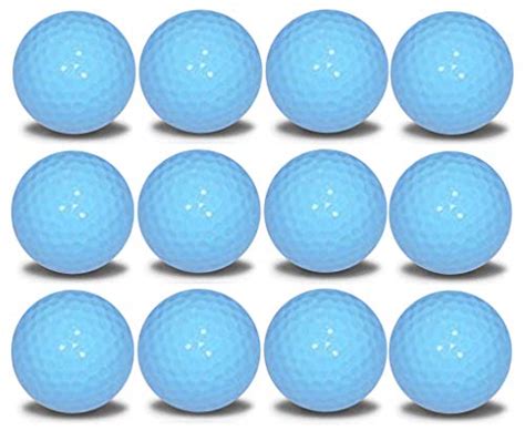 Light Blue Golf Balls 12 Pack