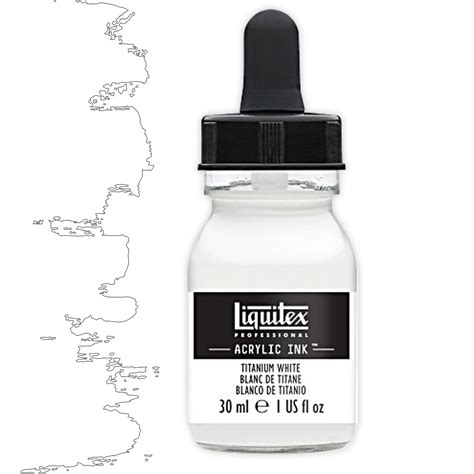 Liquitex Professional Acryl Ink Titanium White 30ml 432 4260432