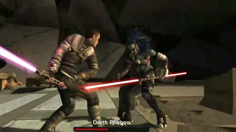 Star Wars The Force Unleashed Boss 8 Darth Phobos Youtube