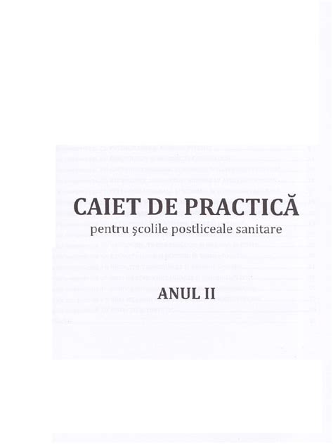 Pdf Caiet De Practica Anul Ii Dokumentips