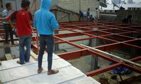 Kelebihan Pemasangan Panel Lantai Aac Dengan Konstruksi Besi Baja