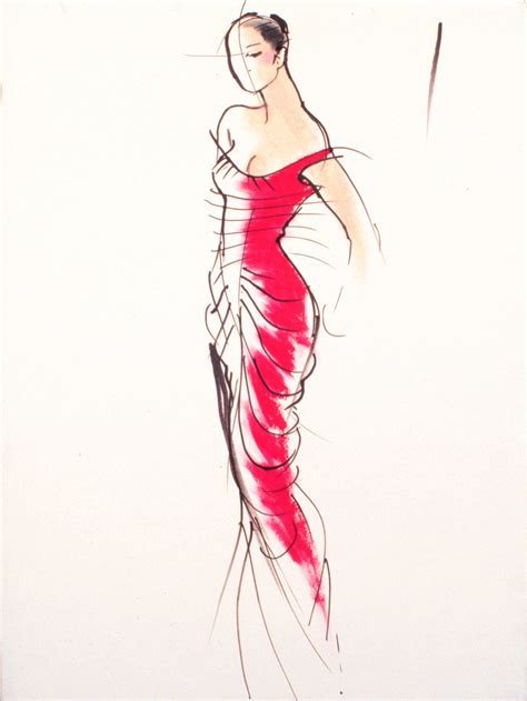 The Frances Neady Collection of fashion illustration » Material Mode