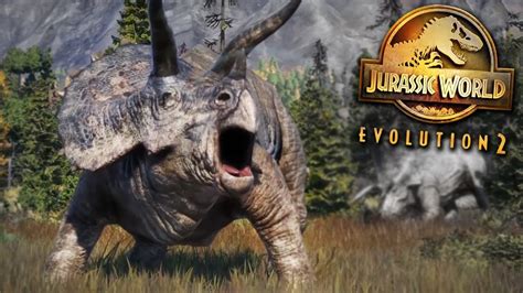 Jurassic World Evolution 2 Triceratops Species Field Guide Hd Youtube