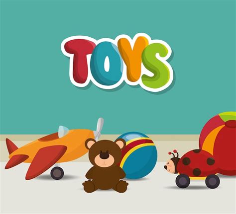 Premium Vector Cute Toys Design