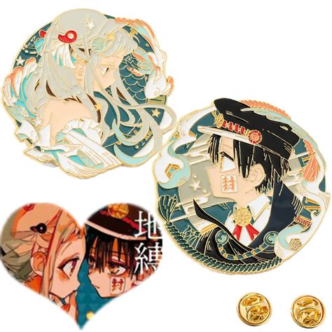 Enamel Cosplay Brooch Metal Cosplay Brooch Hanako Kun Pins Nene