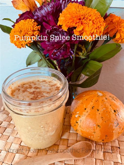 Fall Pumpkin Spice Smoothie