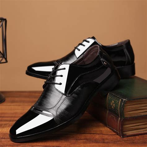 Mens Italian Leather Dress Shoes 859 Hilifemart