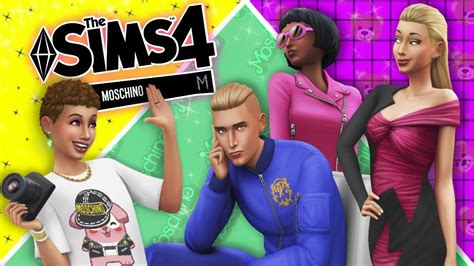 Introducing The Sims 4 Moschino Stuff Pack All In One