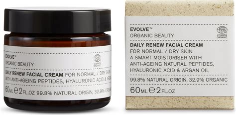 Evolve Organic Beauty Daily Renew Facial Cream Ecco Verde Online Shop