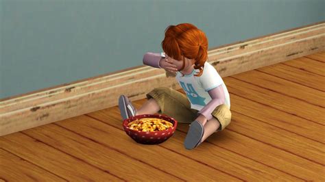Sims 3 Cc — Modthesims Toddler Food Bowl