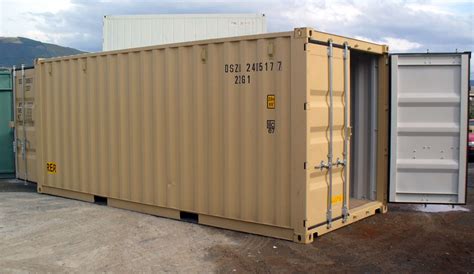 61m 20ft Shipping Container With Doors Both Ends Boxman