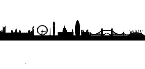 London Skyline Clip Art At Vector Clip Art Online Royalty
