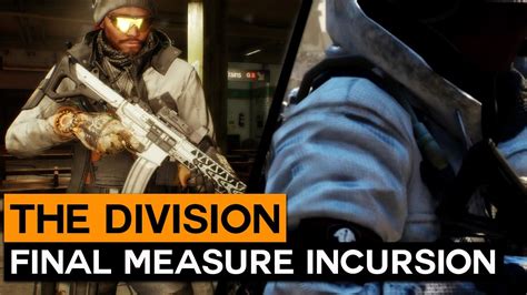 The Division Falcon Lost Heroic With Final Measure Classified Gear Set YouTube