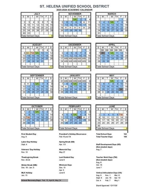 College Calendar 2024 January 2024 Calendar