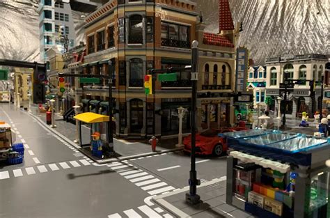 lego loving dad spends £70 000 on building huge model city in basement