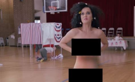 Katy Perry Strips Naked In Vote Video For Funny Or Die Metro News