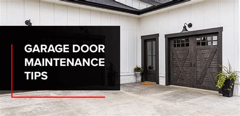 Garage Door Maintenance Tips Blackhawk Garage Door