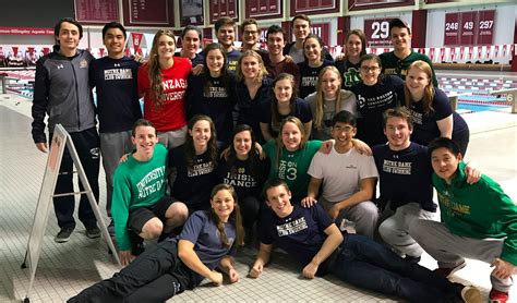 swim club of notre dame notre dame day 2018