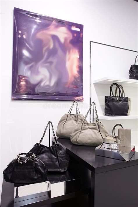 Luxury European Bag Store Stock Image Image Of Boutique 33198663