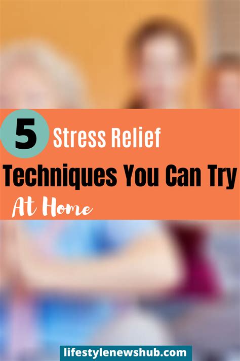 5 Stress Reducing Techniques