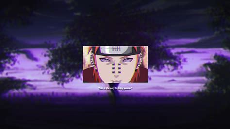 Wallpaper Naruto Anime Purple Background Vhs Anime Boys Rinnegan