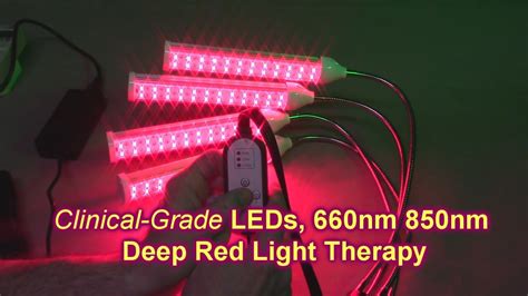 Bestqool Red Light Therapy Device Near Infrared Adjustable Tripod