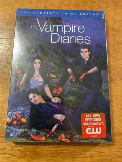 The Vampire Diaries The Complete Third Season Dvd 2012 5 Disc Set