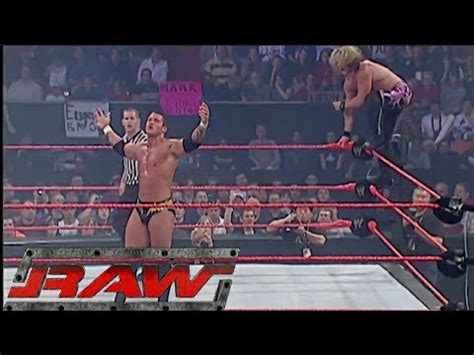 Randy Orton Vs Chris Jericho Intercontinental Championship Match Pt RAW Jul YouTube