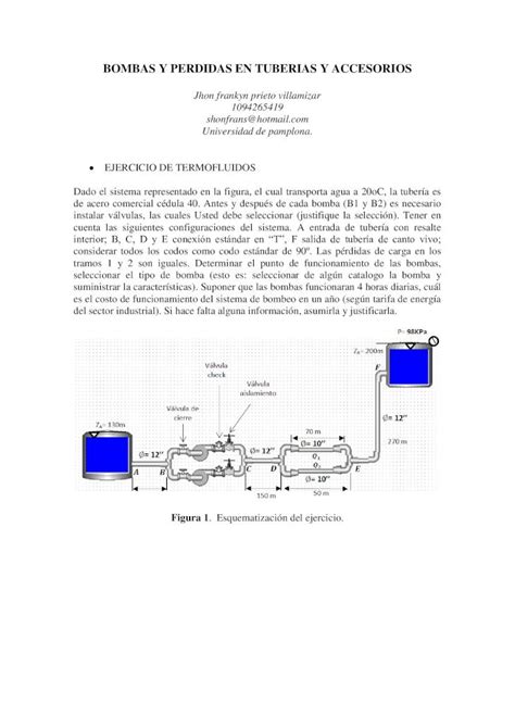 PDF Ejercicio De Termofluidos PDFSLIDE NET