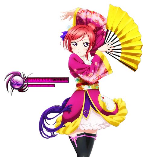 Love Live Nishikino Maki Render By Sharknex On Deviantart