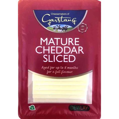 Dewlay Cheesemakers Sliced Mature Cheddar 200g
