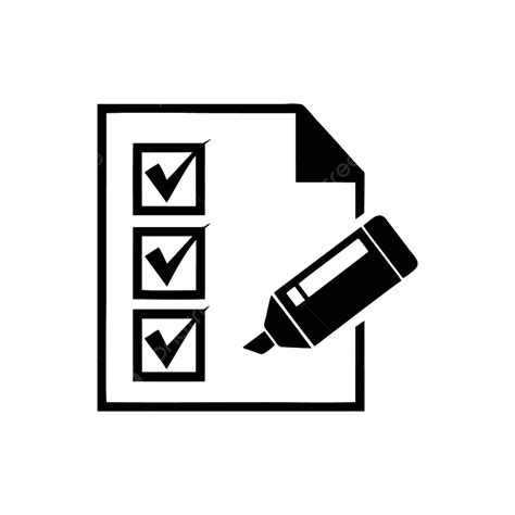 Check List Vector Png Images Check List Mark Icon Checklist Test