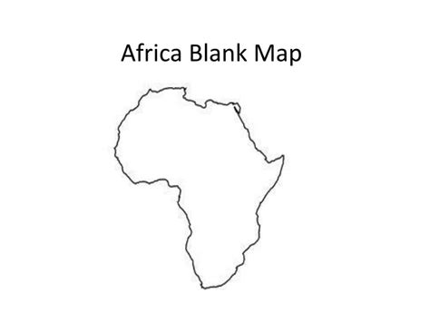 Map Of Africa Blank Physical Map Africa Printable Maps Skills Sheets