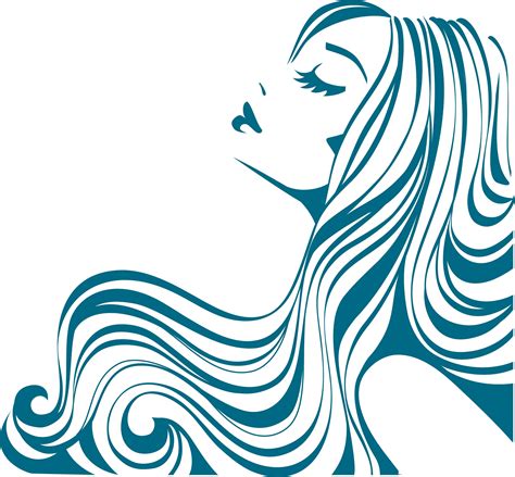 Girl Hair Vector At Collection Of Girl Hair Vector Free For Personal Use
