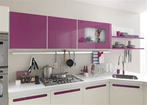 If you want to put the color pink in the kitchen design, you can choose between different interior design styles. Pink Kitchen Design