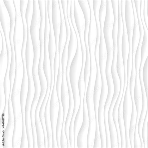 Wavy Line Tile White Seamless Texture Abstract Wave Pattern Nature