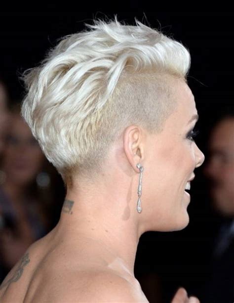 The look can be simple and chic or textured and funky, whatever short hairstyle you may go for it will surely get you noticed. 20 Shaved Hairstyles For Women - The Xerxes