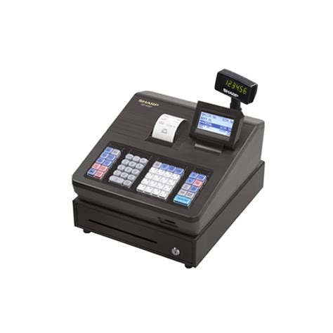 Sharp Xe A207 Electronic Cash Register With Cash Drawer For Point Of Sale