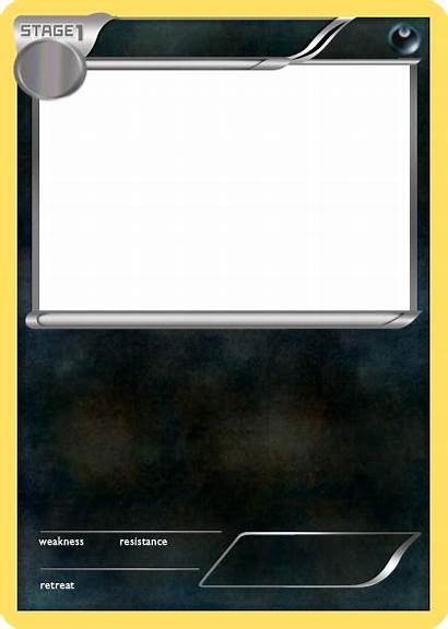 Pokemon Blank Card Dark Stage Cards Clipart