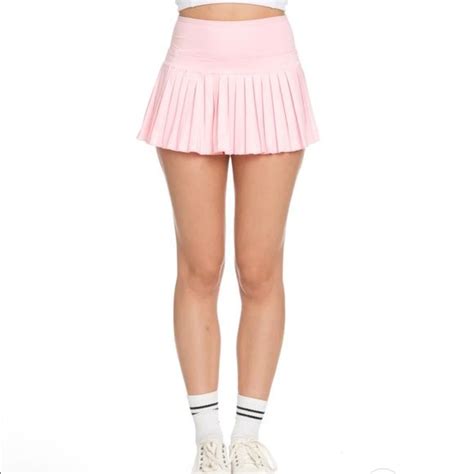 Gold Hinge Nwt Baby Pink Pleated Tennis Skort Pleated Tennis Skirt