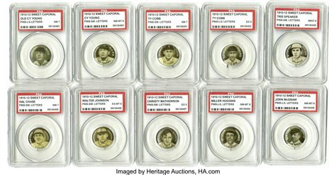 1910 Sweet Caporal Pins P2 Group Lot Of 129 In An Effort To Lot 19765 Heritage Auctions