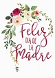 Feliz Dia De La Madre Flower Wreath Postcard Dia De La Madre by ...