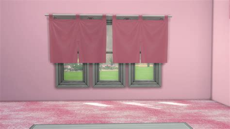 Noren Curtain Recolors For Sims 4 ⋆ Violablu ♥ Pixels And Music ♥