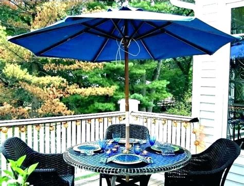 Is it the perfect shape, style, and place these between two reclining chairs or at the center of an outdoor dining set. Home Patio Umbrella Stand Table DIY #bestumbrella in 2020 ...