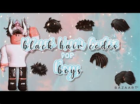 Cool boy hair is a ugc hair accessory that was published into the avatar shop by genkroco on september 3, 2020. Black Hair Codes for BOYS in Bloxburg! | Roblox Bloxburg