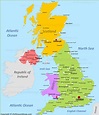 Map Of Uk Towns And Cities