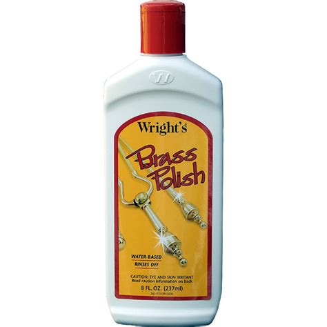 Wrights Brass Polish Cream Creamy Liquid Cleaner Brassy Etsy
