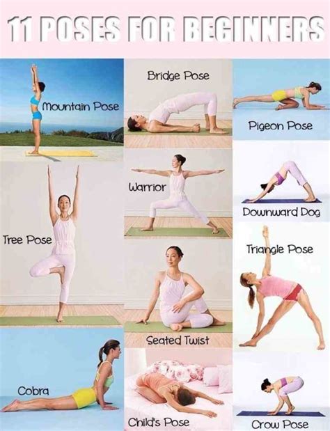 Poses Yoga Poses Is A Comprehensive List Of Postures And Asanas Work