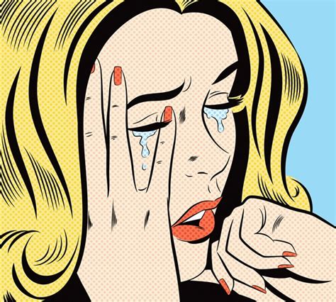 Distraught Woman Crying Stock Images