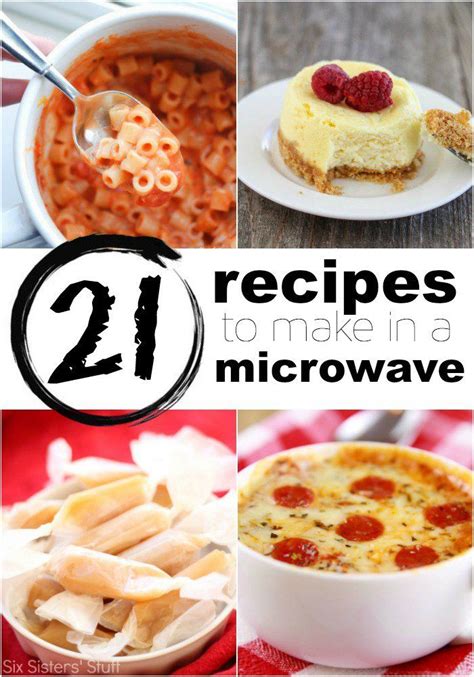 Original flavor, easy recipes, shapes 21 Recipes to Make in a Microwave - you won't believe some ...